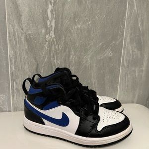 Air Jordan 1 size 13c-  Blue Black White
